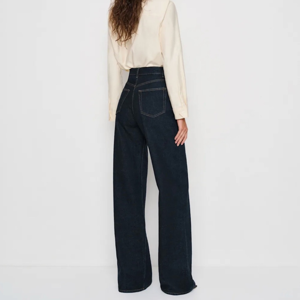 Reformation Cary High Rise Slouchy Wide Leg Jeans - Picture 3 of 6
